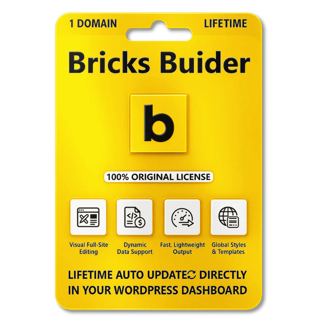 Bricks Builder With Original License Key Bricks Builder With Original License Key For 1 Year Auto Update