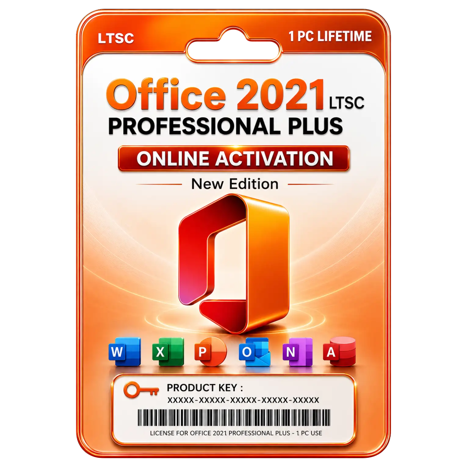 Office 2021 LTCS 1 PC Office 2021 LTSC Professional Plus Online Activation Key - Image 1