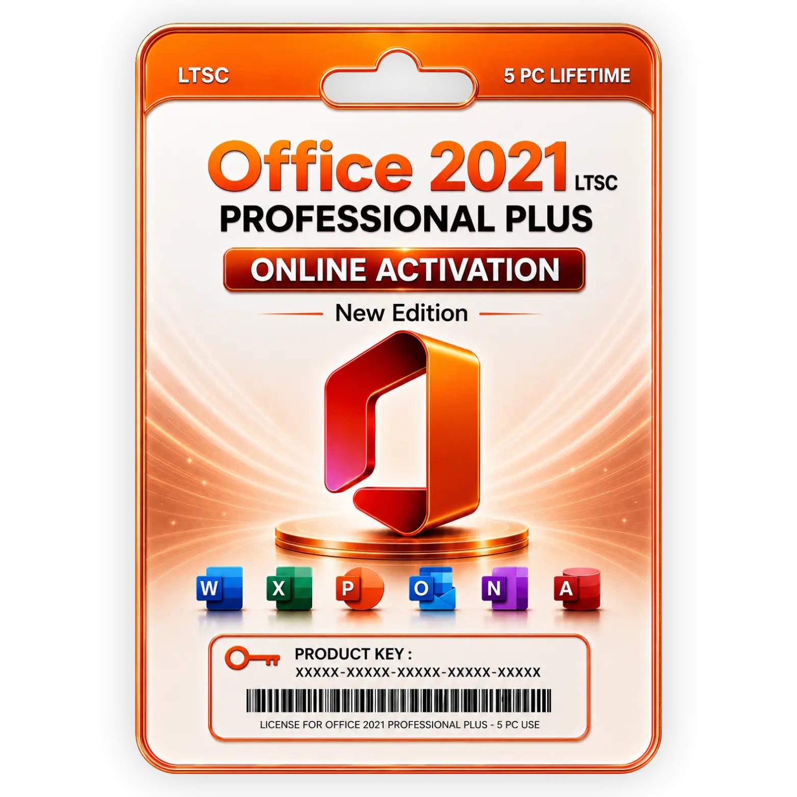 Office 2021 LTCS 5 PC Office 2021 LTSC Professional Plus Online Key 5PC - Image 1