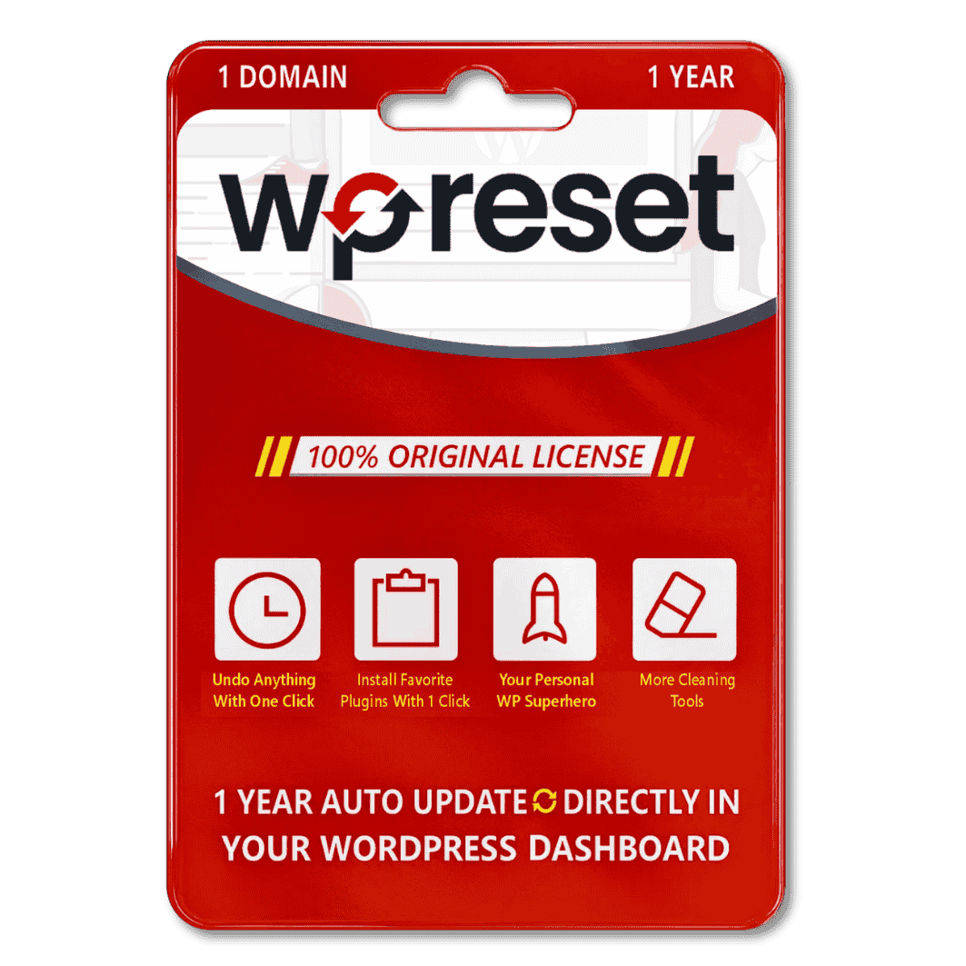 WP Reset Plugin With Original License Key (2) WP Reset Plugin With Original License Key