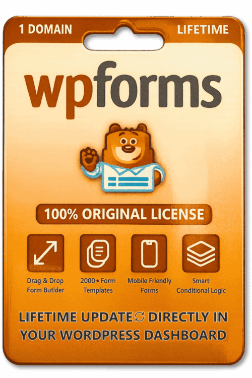 WPForms Pro With Original License Key