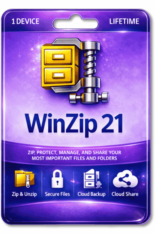 WinZip 21 – Lifetime Original License Key