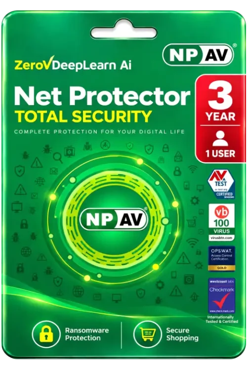 NPAV Net Protector Total Security 1 Device 3 Year