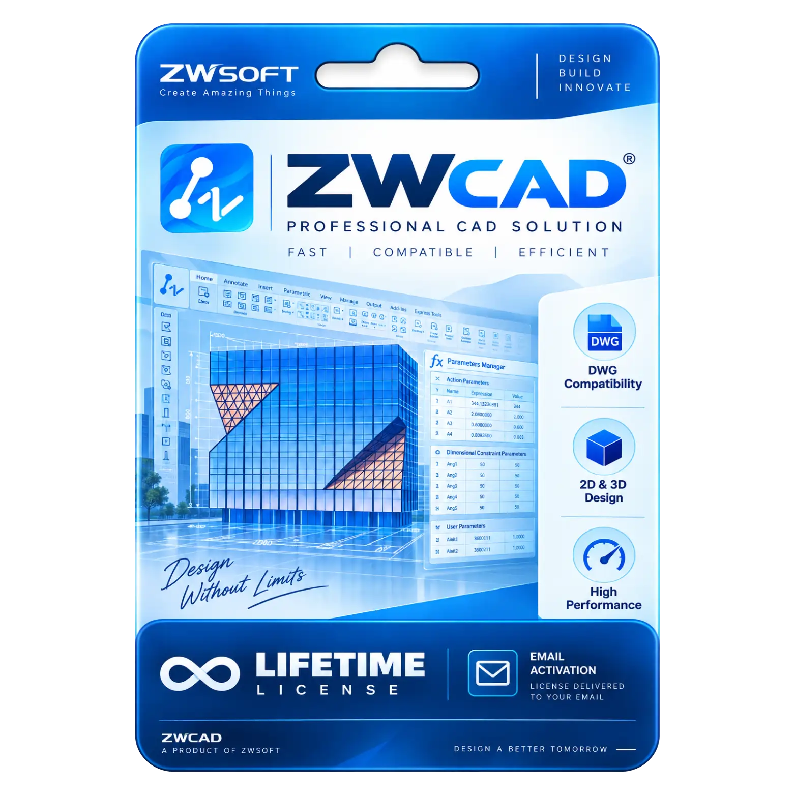 ZWCAD ZWCAD CAD Software for 3D and 2D Designing - Image 1